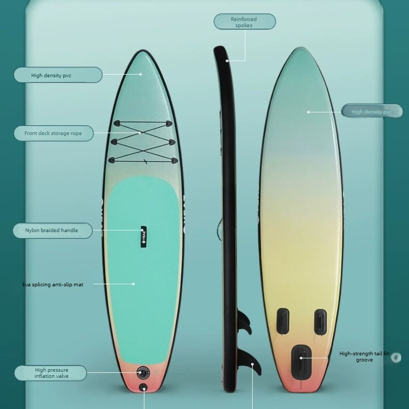 Fishing Kayak Inflatable - Planche à pagaie électrique gonflable, SUP,