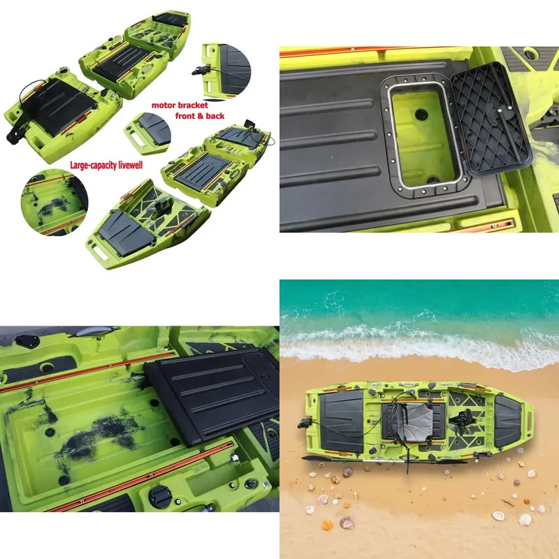 Fishing Kayak Seat - Kayak modulaire monoplace de 10 pieds