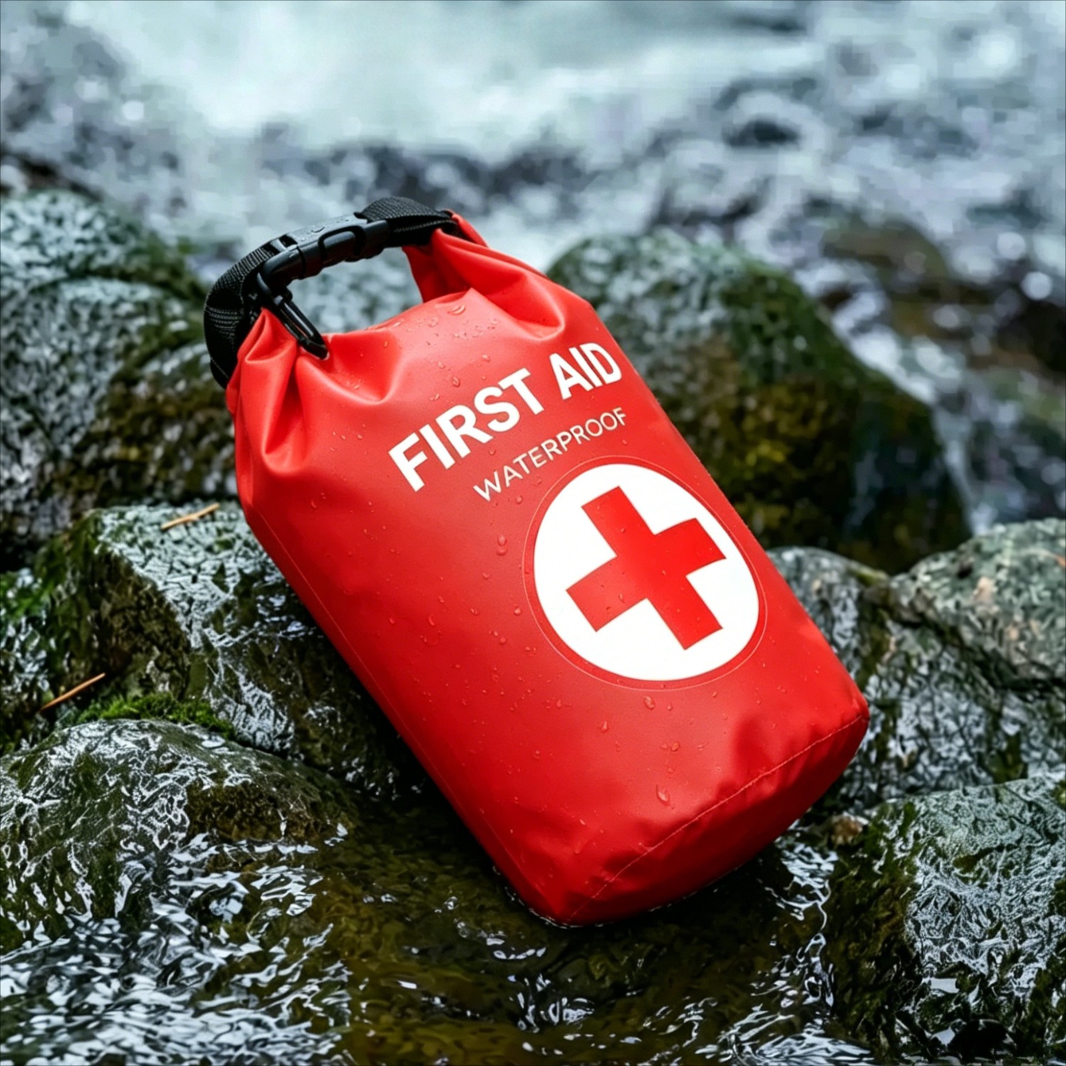 Fishing Kayak Storage Bag - Sac de premiers secours étanche 2L,