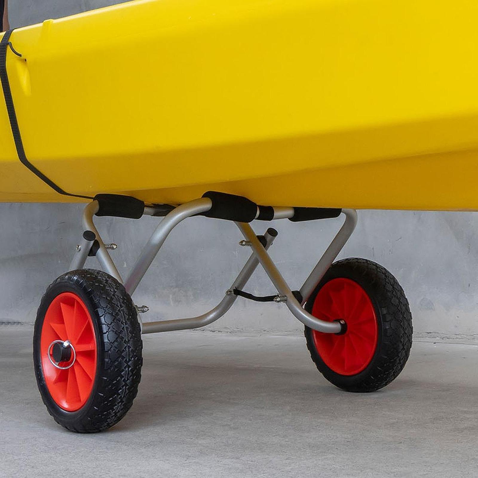 Fishing Kayak Cart - Remorque de bateau d'océan en alliage