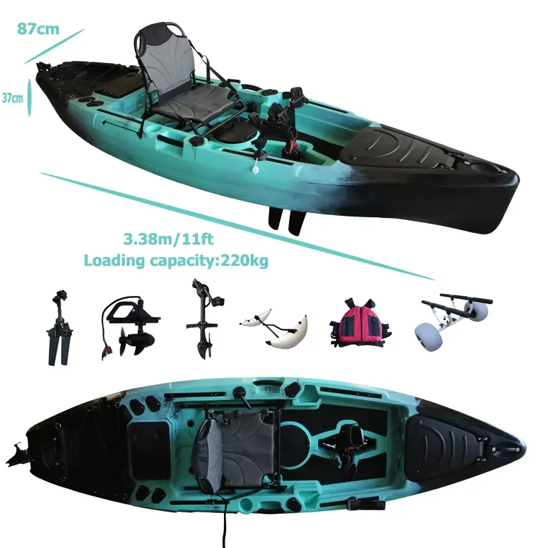 Kayak à pédales Flap Drive 11  - Fishing Kayak Sit In avis et prix