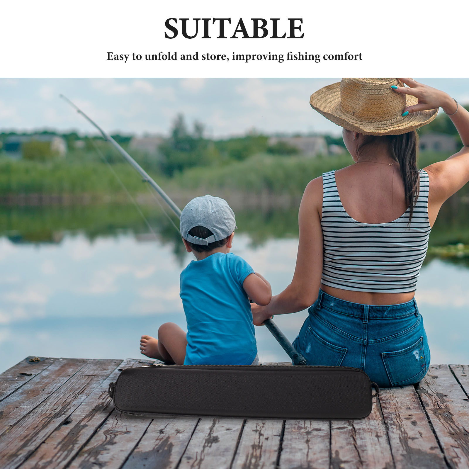 Étui rigide pour canne à pêche - Fishing Kayak Storage Bag avis et prix