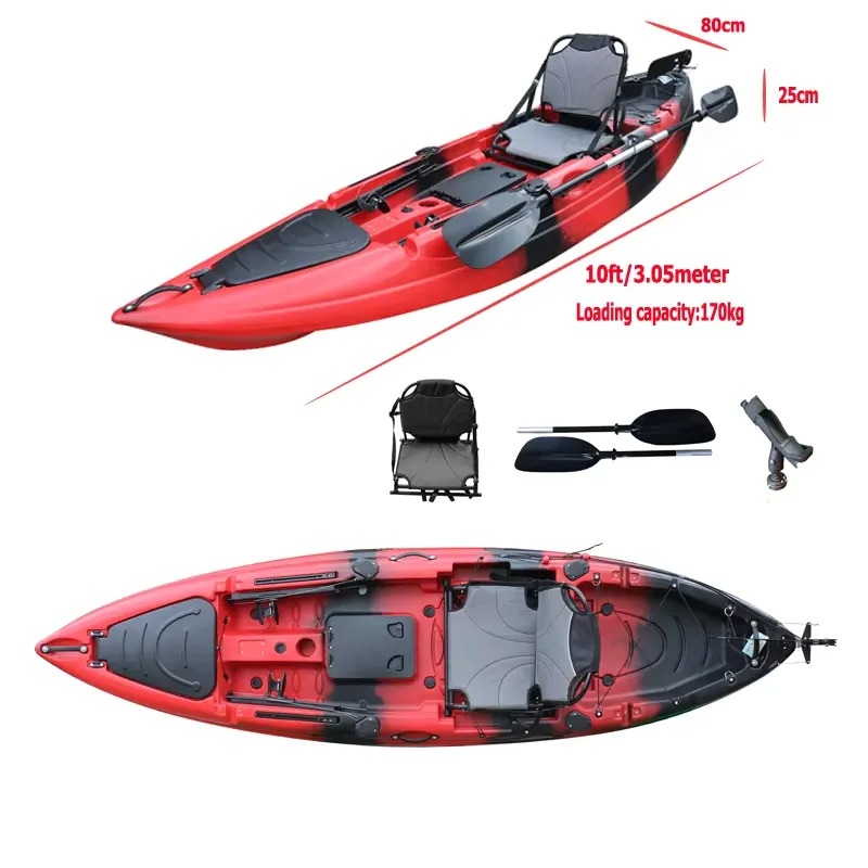 Kayak de pêche monoplace de 10 - Fishing Kayak Sit In avis et prix